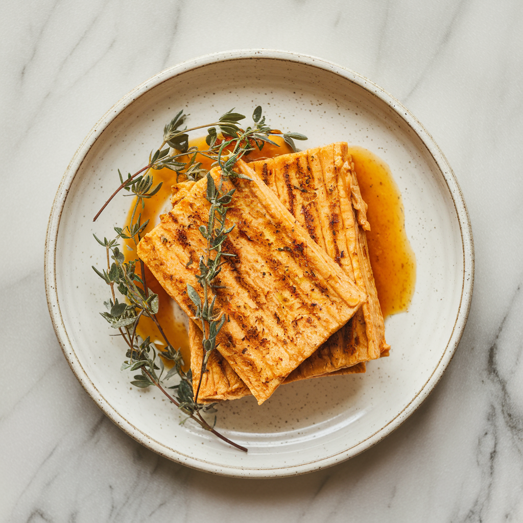 Crispy Air Fryer Tempeh with Smoky Paprika and Thyme