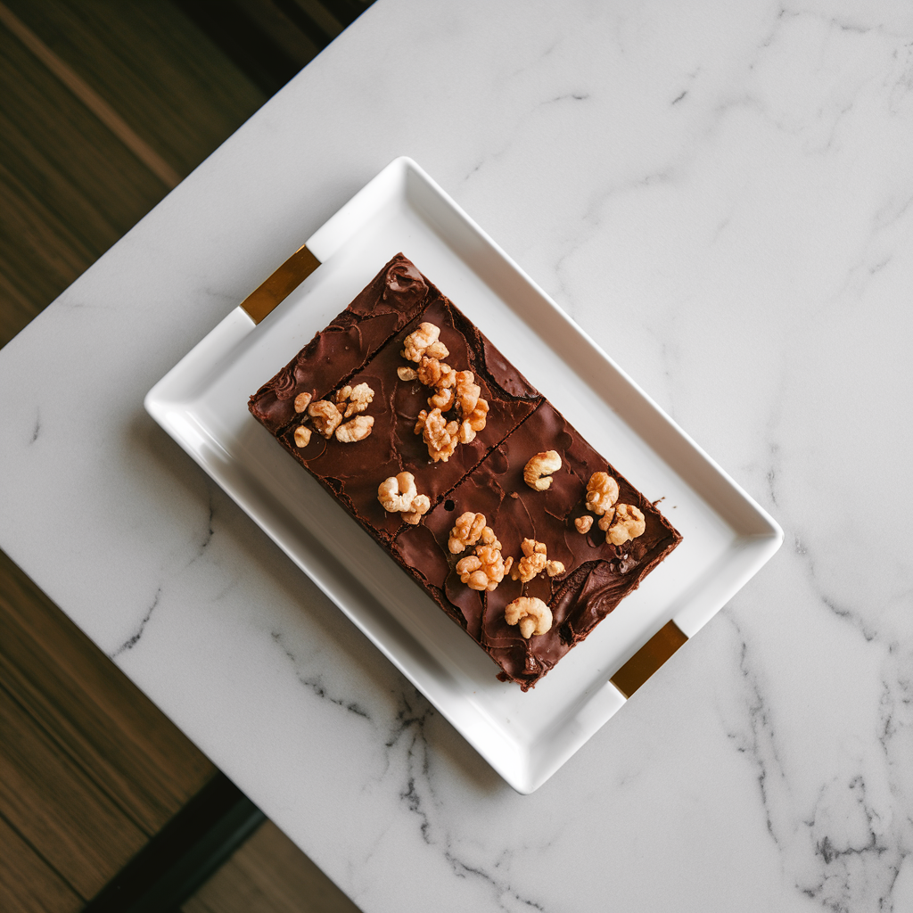 Decadent Chocolate Beef Brownies with Nutty Crunch
