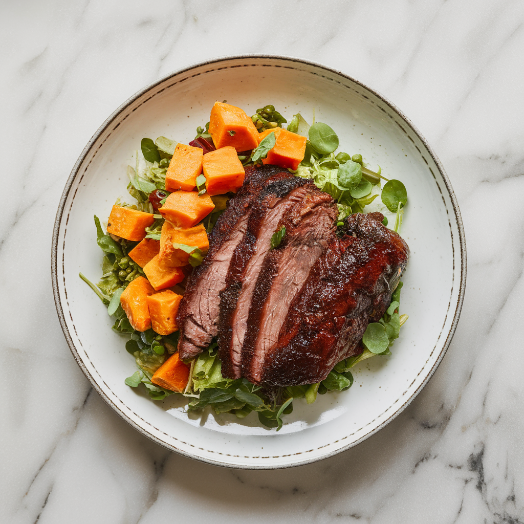 Epic BBQ Brisket & Sweet Potato Crunch Salad