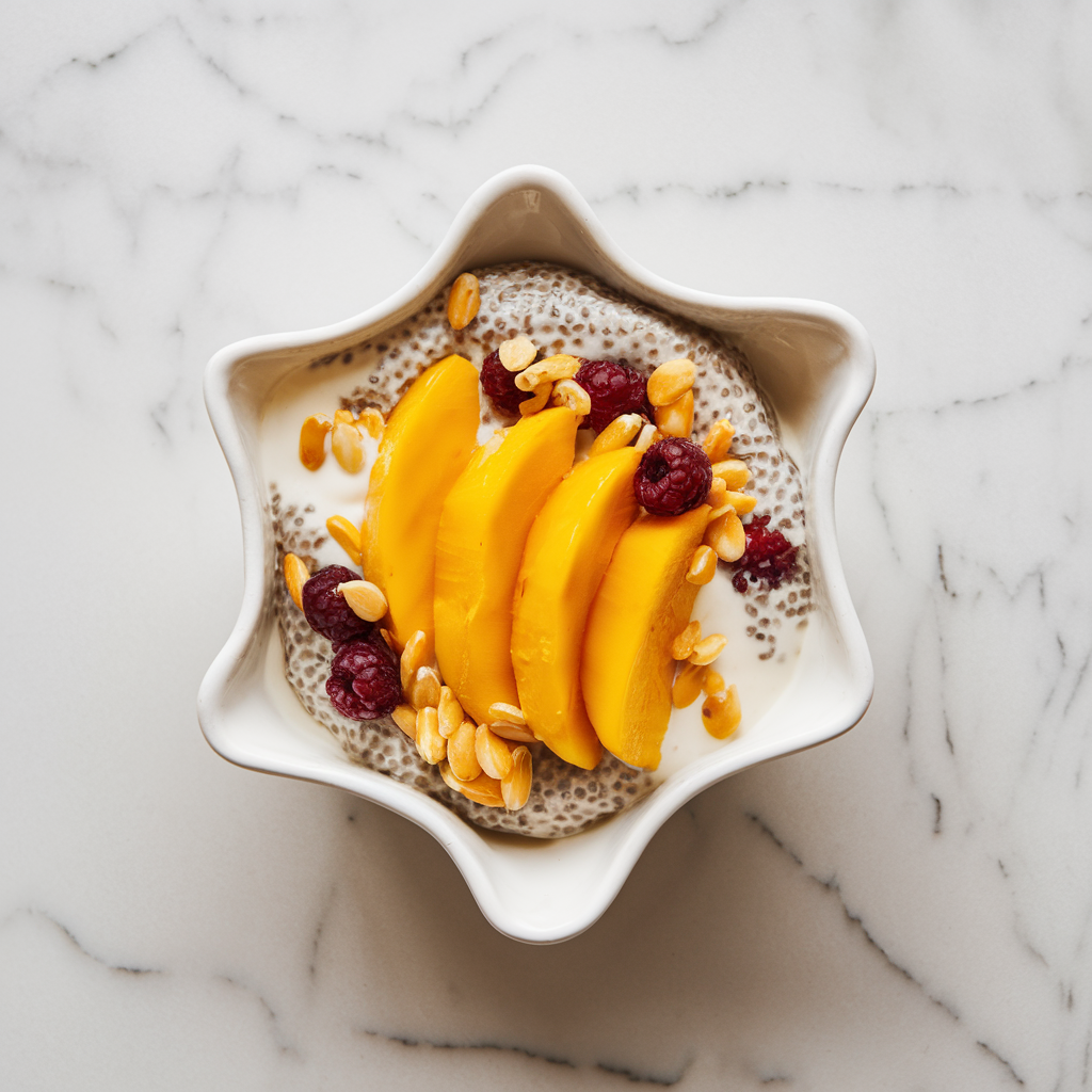 Exotic Jackfruit Mango Chia Parfait: A Tropical Healthy Dessert Delight