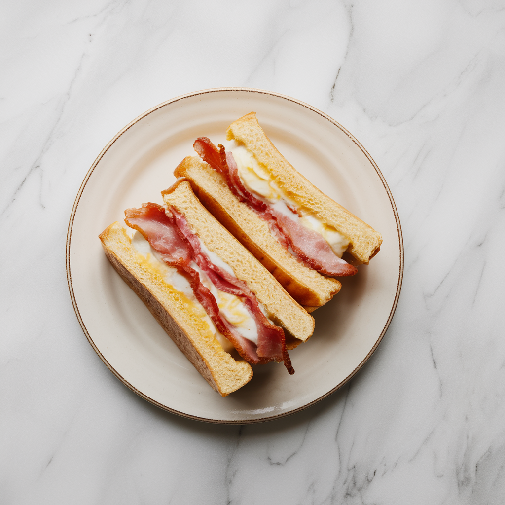 Maple-Bacon Breakfast Stuffed French Toast Sandwiches