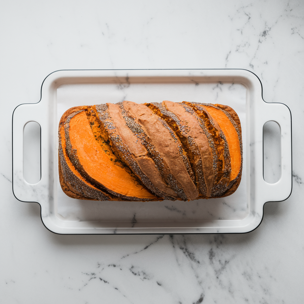 Nutrient-Packed Sweet Potato & Chia Seed Bread
