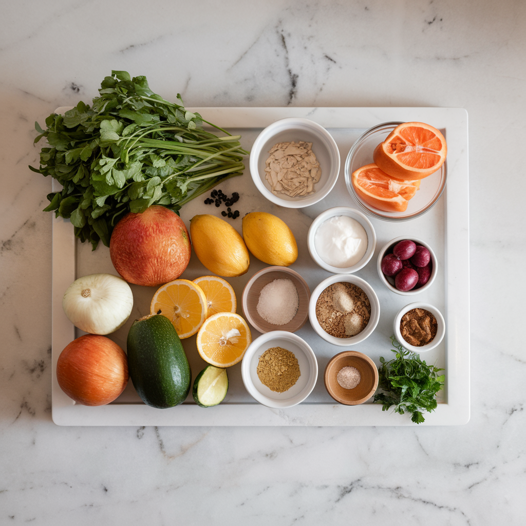 Ingredients for Romantic Healthy Dinner Recipes for Two