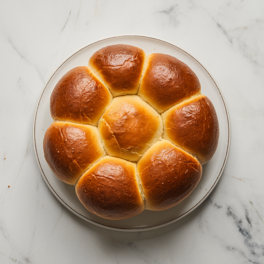 Savory Beef & Cheddar Stuffed Brioche Rolls