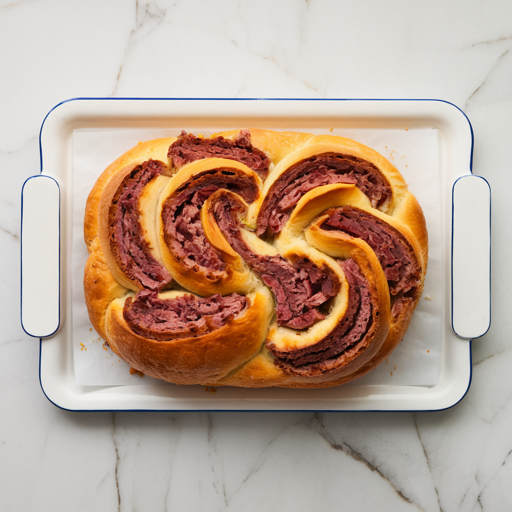 Savory Beef and Cheddar Swirl Bread: The Ultimate Meat Lover's Loaf