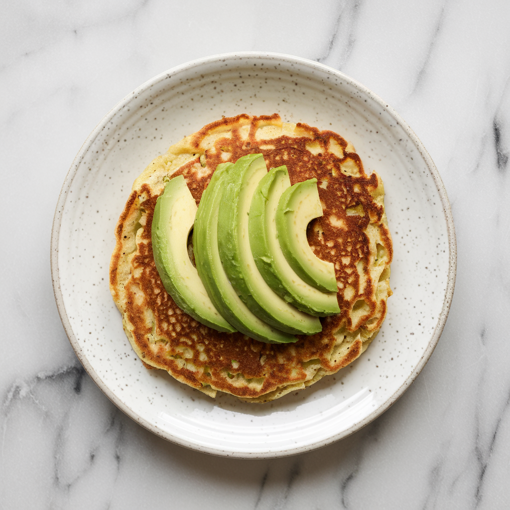 Savory Chickpea Pancake with Avocado-Salsa Topping: A Protein-Packed Breakfast Boost