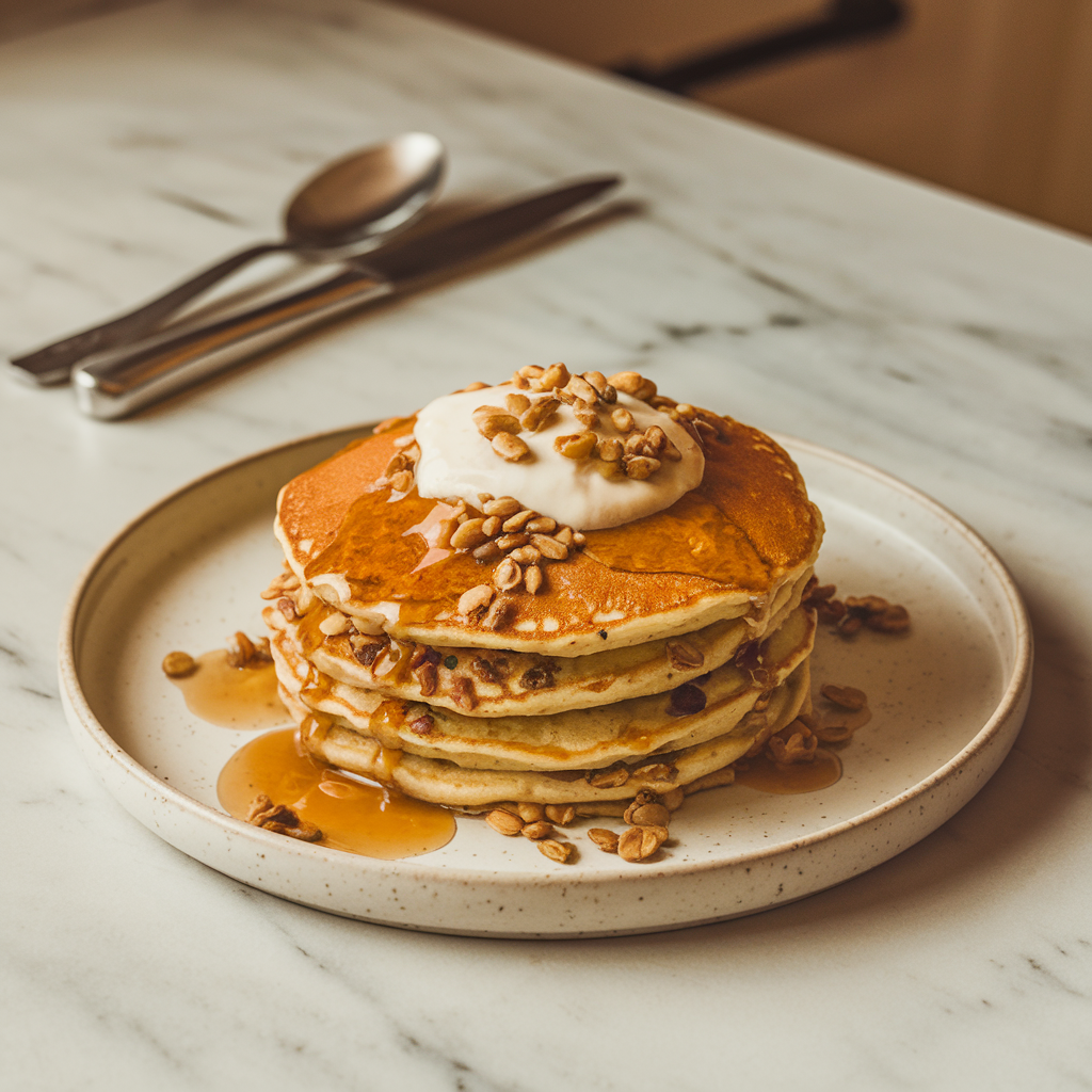 Savory Masala Oat & Lentil Breakfast Pancakes