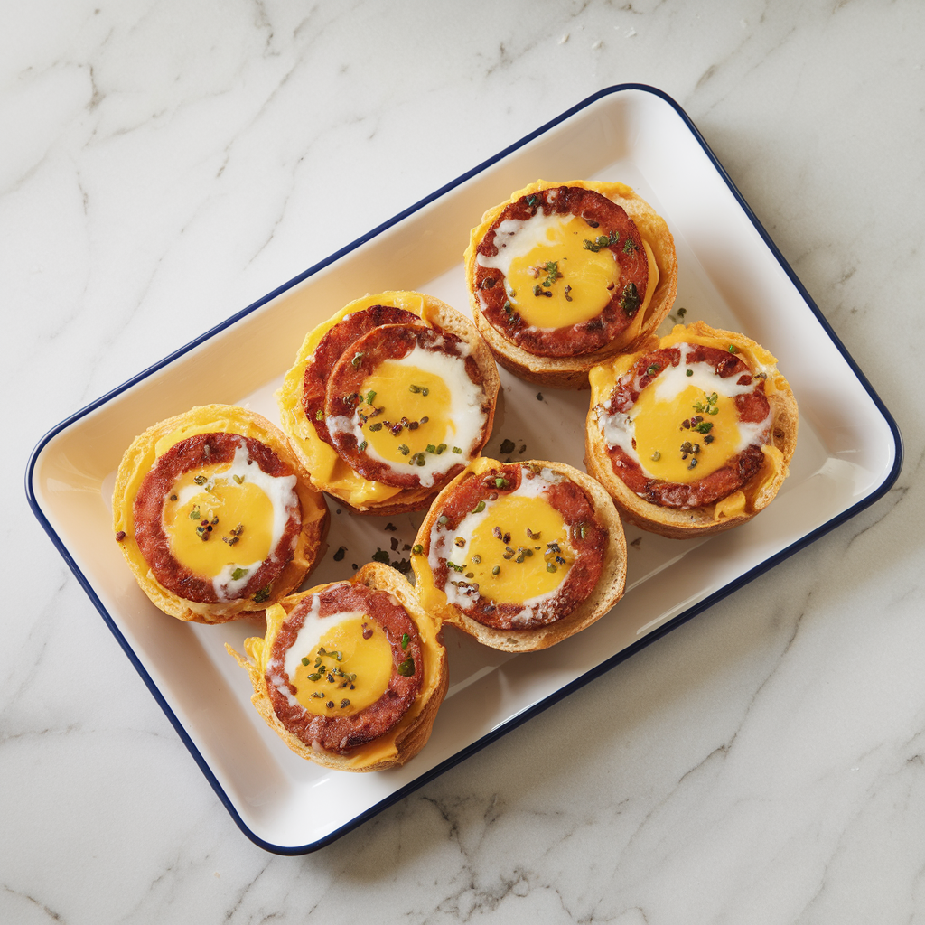 Savory Sausage & Cheese Breakfast Tornadoes