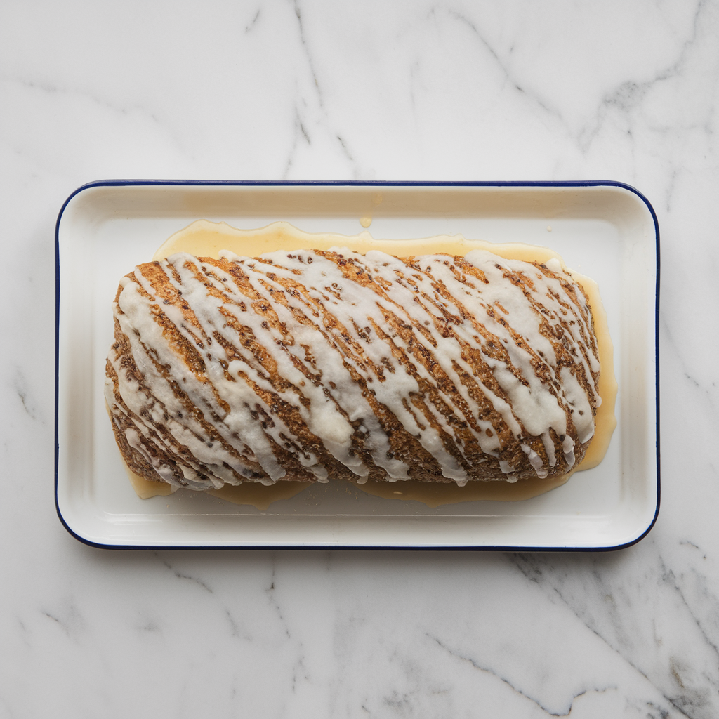 Spiced Quinoa and Chia Seed Breakfast Rolls with Coconut Glaze