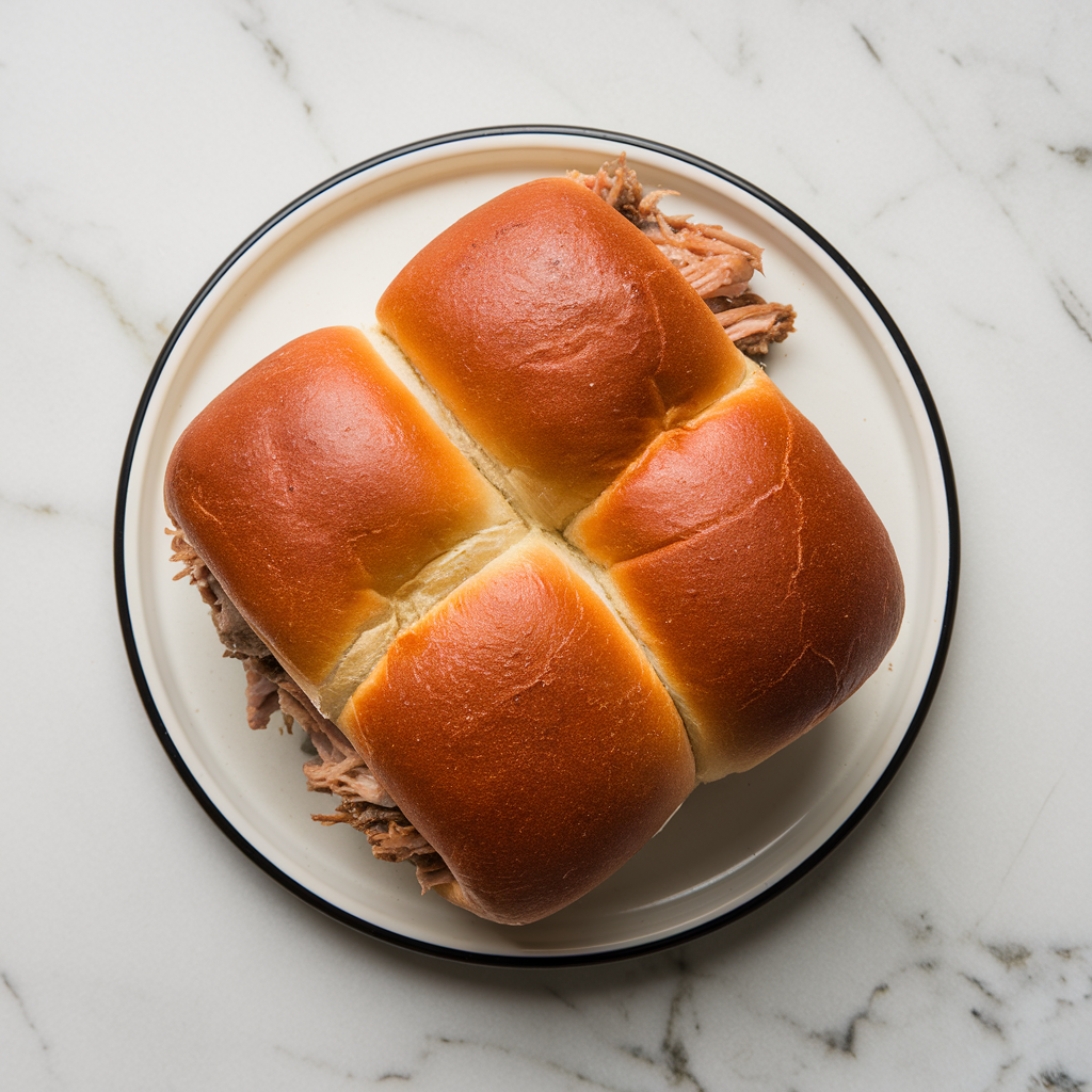 Ultimate BBQ Pulled Pork Stuffed Brioche Rolls