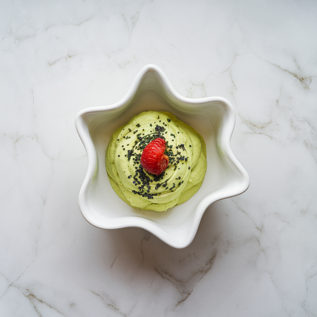 Vibrant Spirulina & Avocado Mousse Parfait