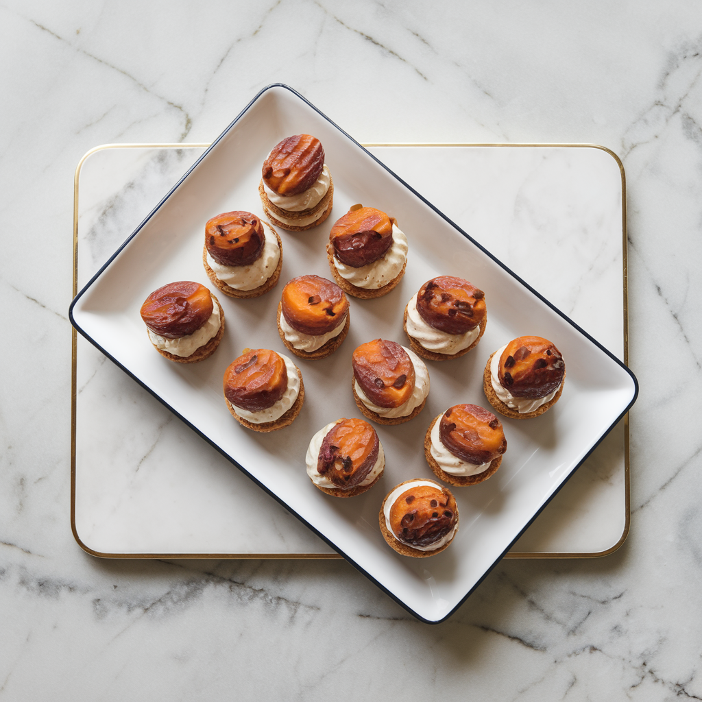 Wholesome Sweet Potato & Date Tiramisu Bites